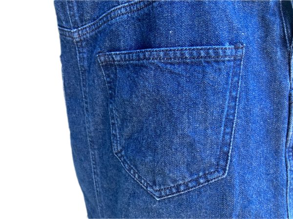 SOLD - S Denim Bib Strap Overall Jumper - 12 - Image 10