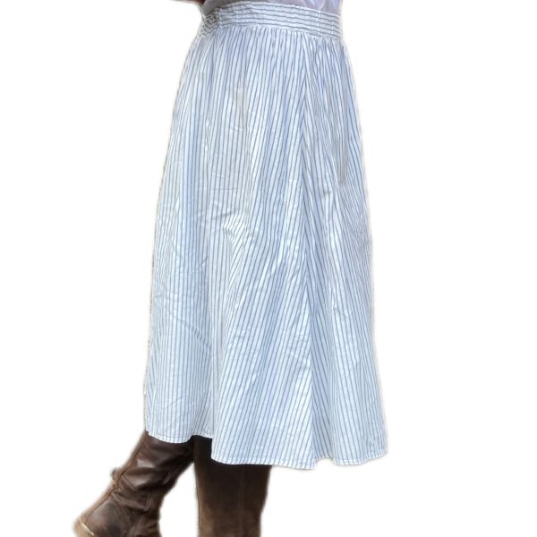 SOLD - S Striped Midi Skirt - 32 - Image 3