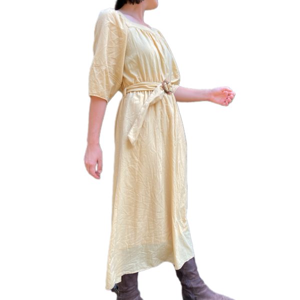 M Square Neck Flair Dress - 05 - Image 2