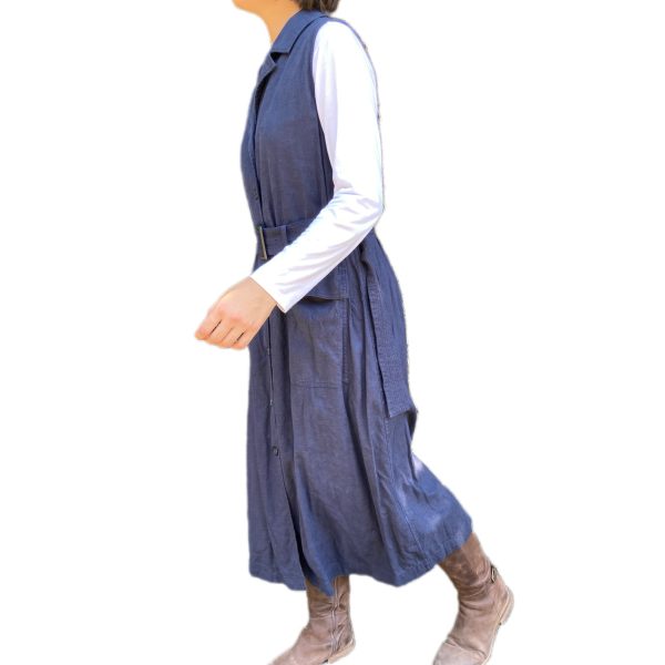 L Dark Navy Button Down Jumper - 11 - Image 4