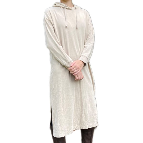 M Cozy Hoodie Straight Dress - 21