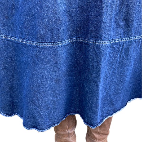 SOLD - L Tent Denim V-strap Jumper - 23 - Image 8