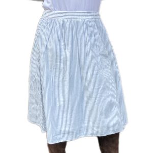 SOLD - S Striped Midi Skirt - 32