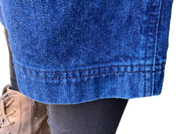 SOLD - S Denim Bib Strap Overall Jumper - 12 - Image 11