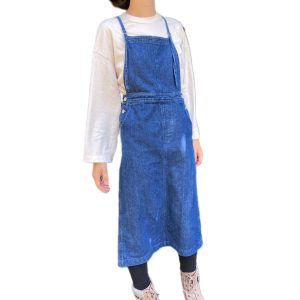 S Denim Bib Strap Overall Jumper - 12