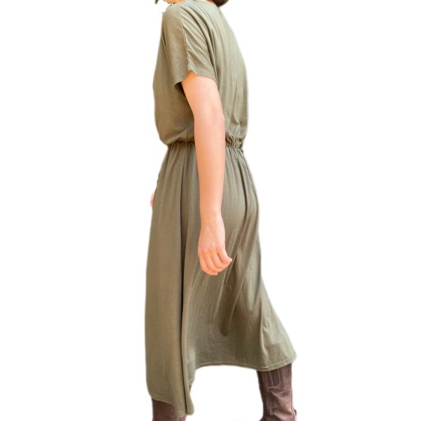 M Green Stretch Dress - 15 - Image 5