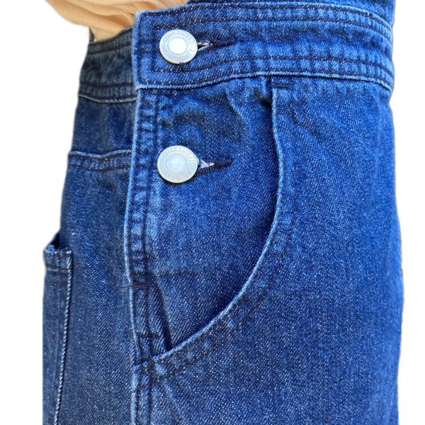 SOLD - S Denim Bib Strap Overall Jumper - 12 - Image 8
