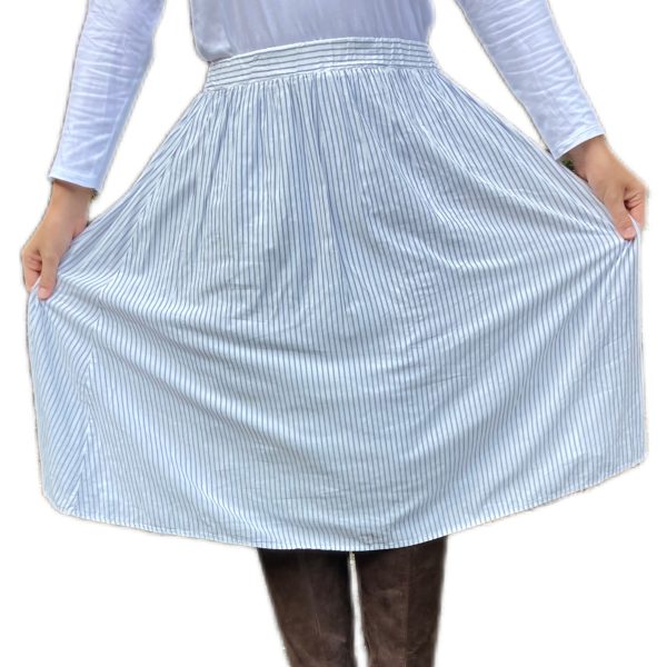 SOLD - S Striped Midi Skirt - 32 - Image 4