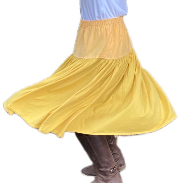 M Homemade Two Toned Skirt - 28 - Image 2