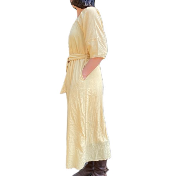 M Square Neck Flair Dress - 05 - Image 7