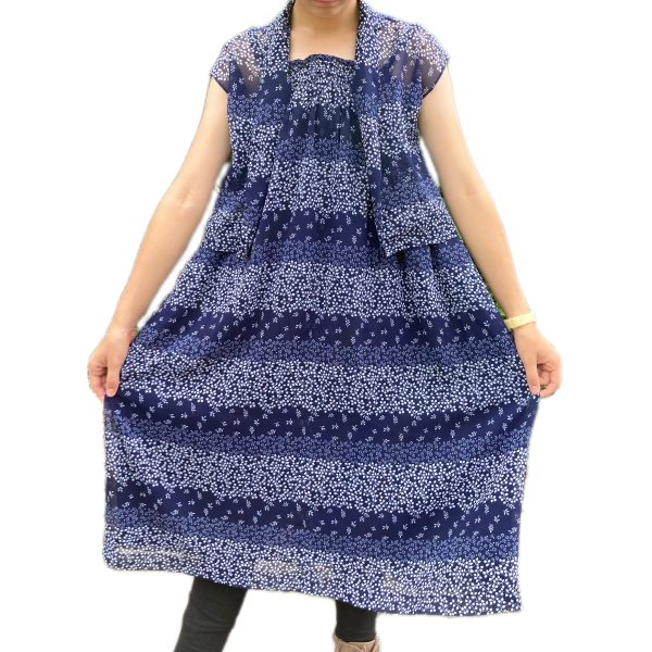 S Floral Two Piece Dress - 29 - Image 4