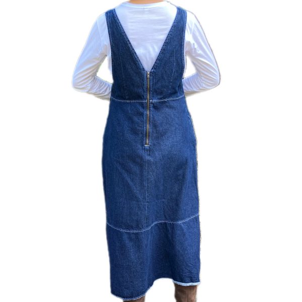 SOLD - L Tent Denim V-strap Jumper - 23 - Image 4